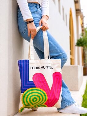 Louis Vuitton Canvas Tote Bag Shenzhen Limited Edition Collector Piece • NWT